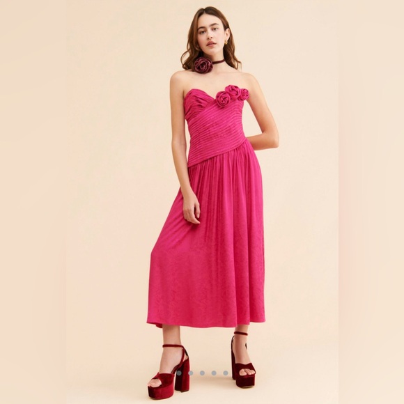 Free People Dresses & Skirts - Free People Make An Entrance Maxi Dress